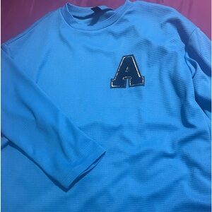 Long sleeve “A” shirt simple and cute